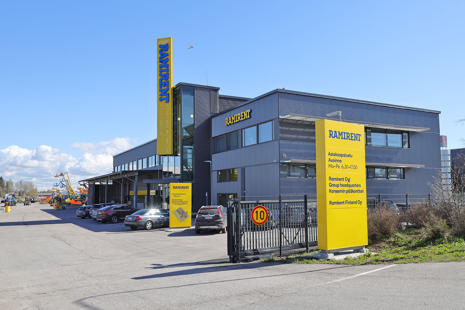 Images Ramirent konevuokraamo Helsinki, Suutarila