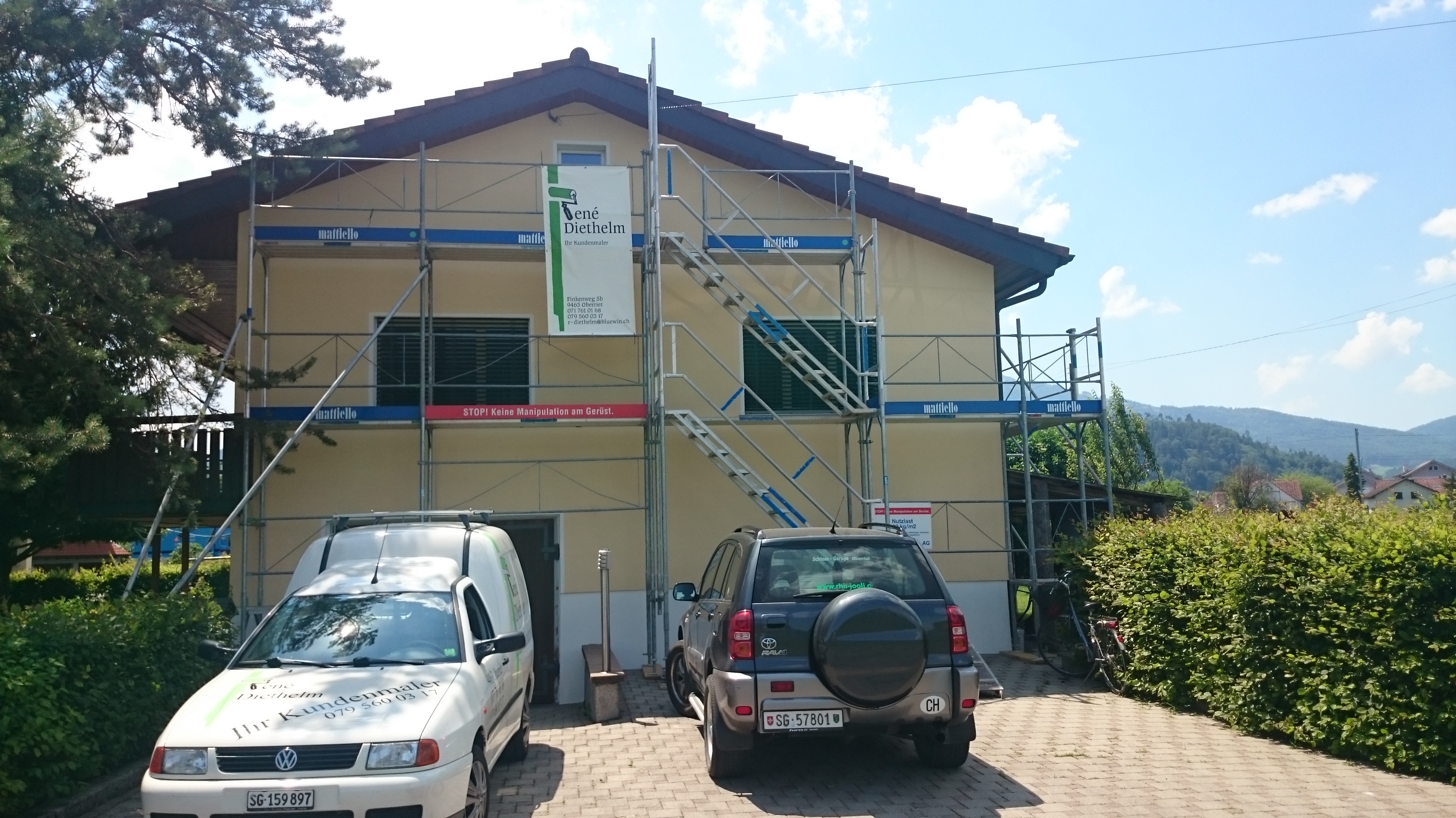 Bilder Malergeschäft Diethelm René