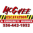 McGhee Excavation & Concrete Works Logo