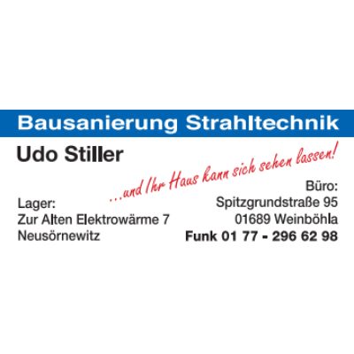 Bausanierung & Sandstrahltechnik Udo Stiller in Weinböhla - Logo