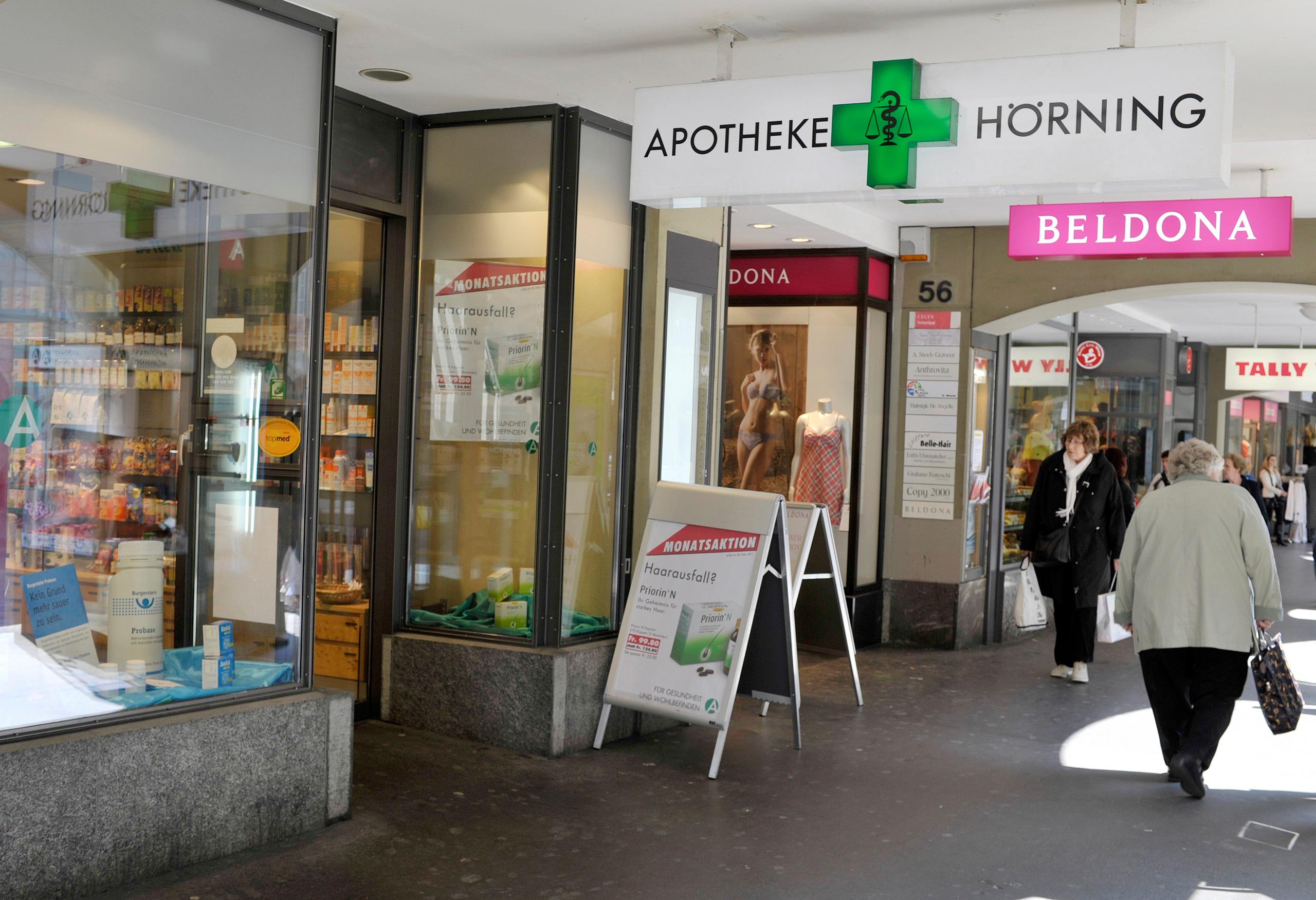 Apotheke Hörning, Marktgasse 58 in Bern