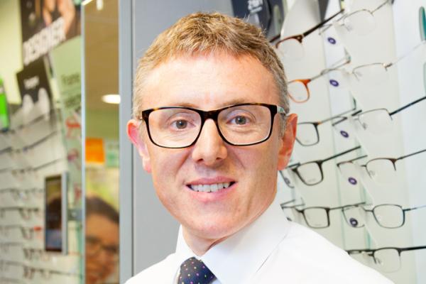 David Hill, Optometrist in our Newmarket store