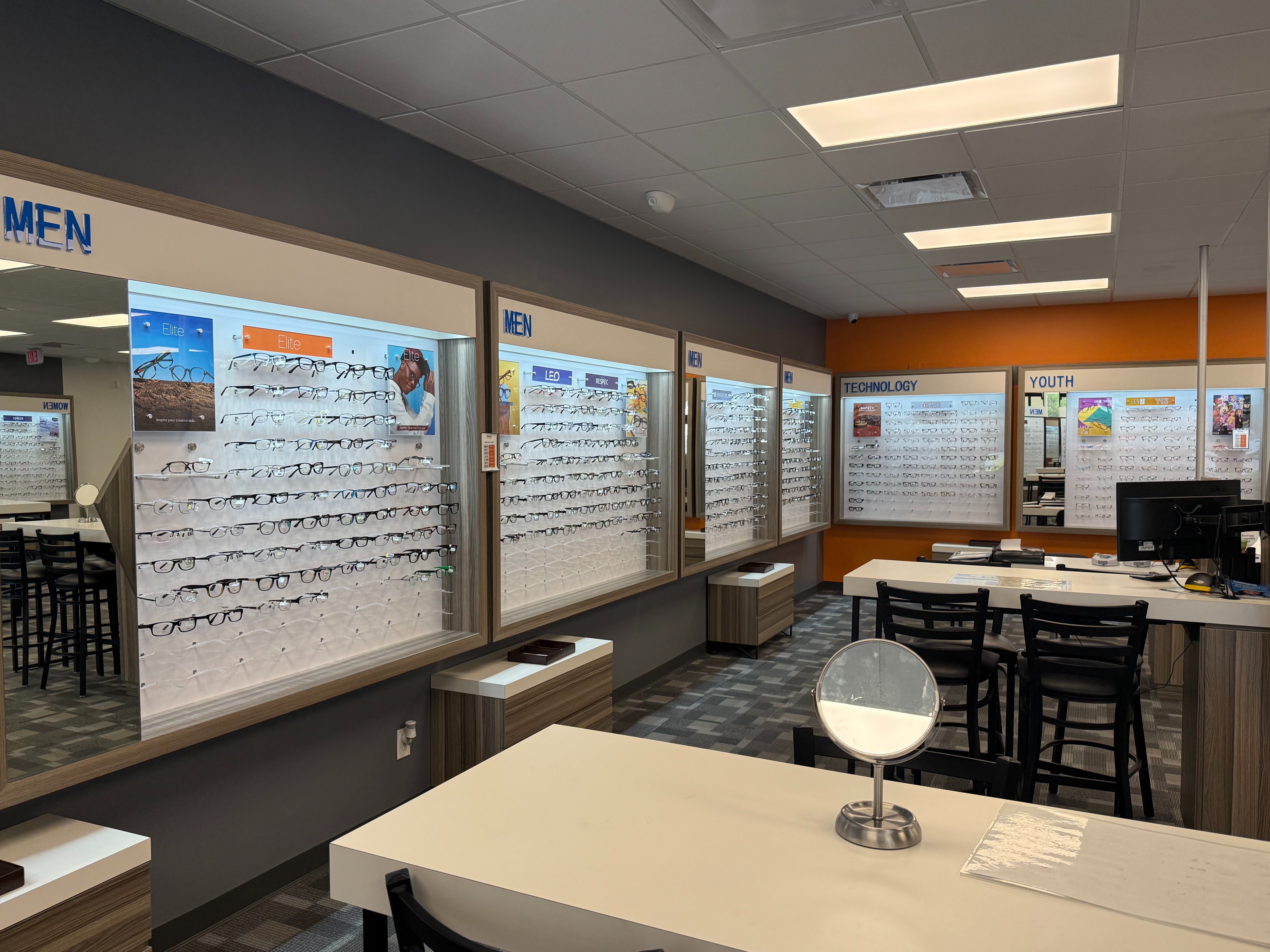 Store Interior at Stanton Optical Store Plantation FL 33323