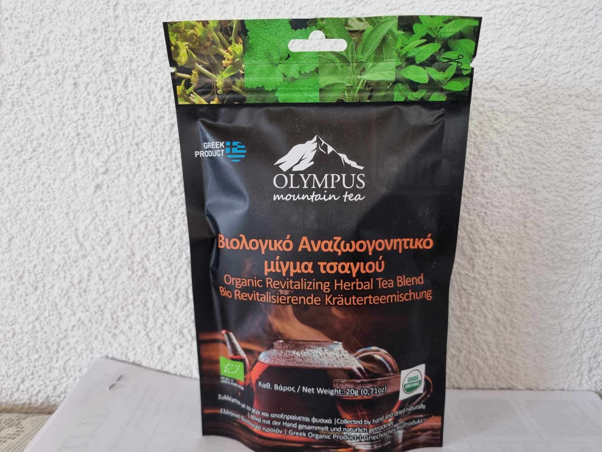 Belebende Bio Kräuterteemischung - 20g