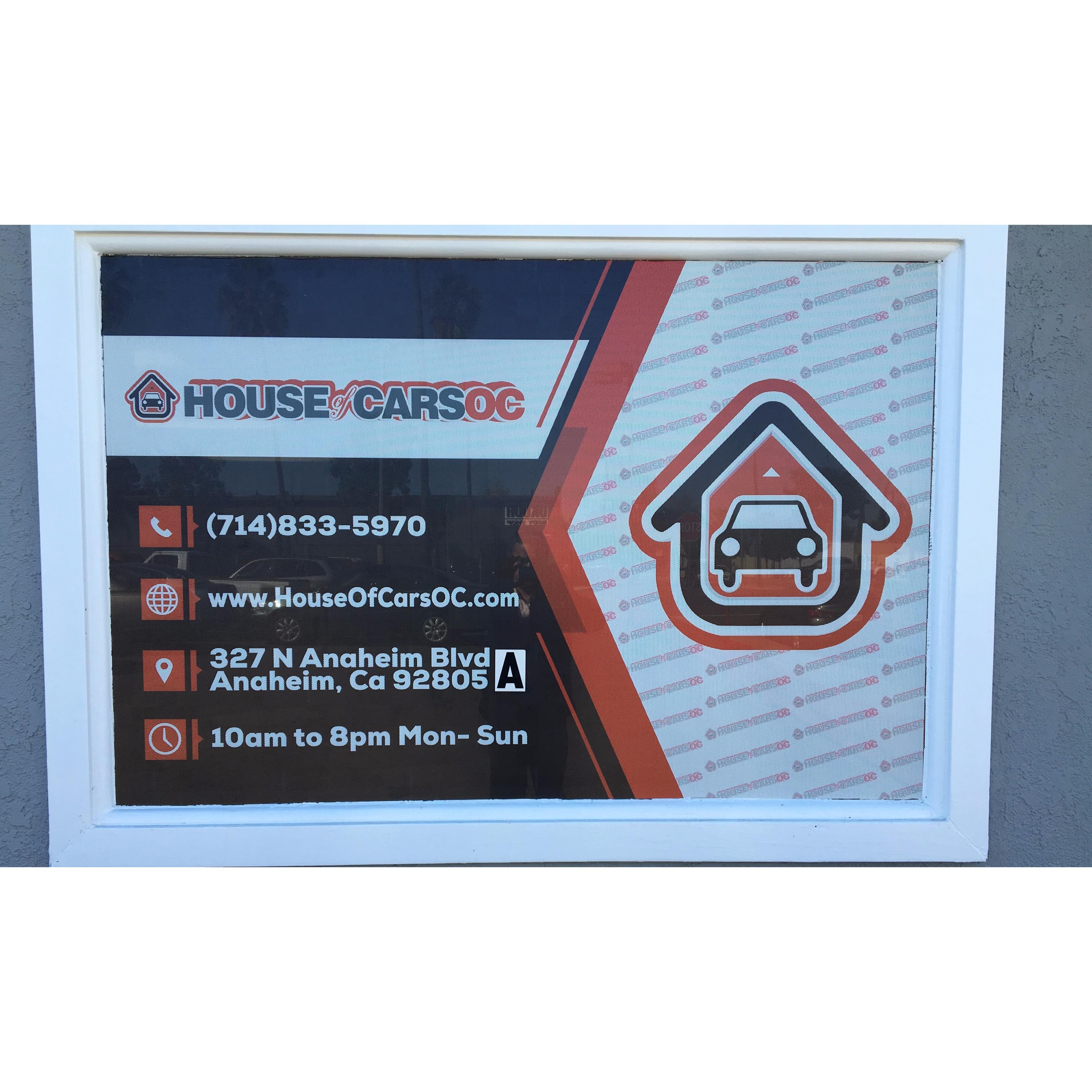 House of Cars Oc