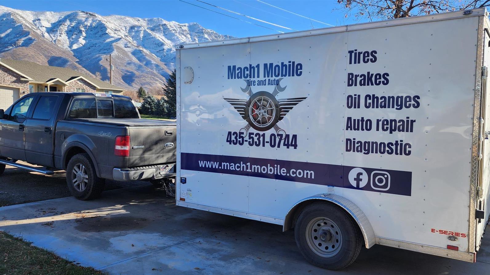 At Mach1 Mobile Tire and Auto LLC, our business owner provides thorough diagnostic services to pinpo Mach1 Mobile Tire and Auto Santaquin (435)531-0744