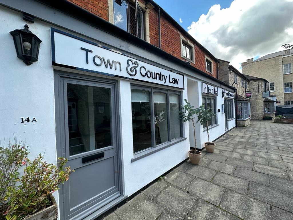 The view outside of the Town and Country Law Stamford office in Lincolnshire.