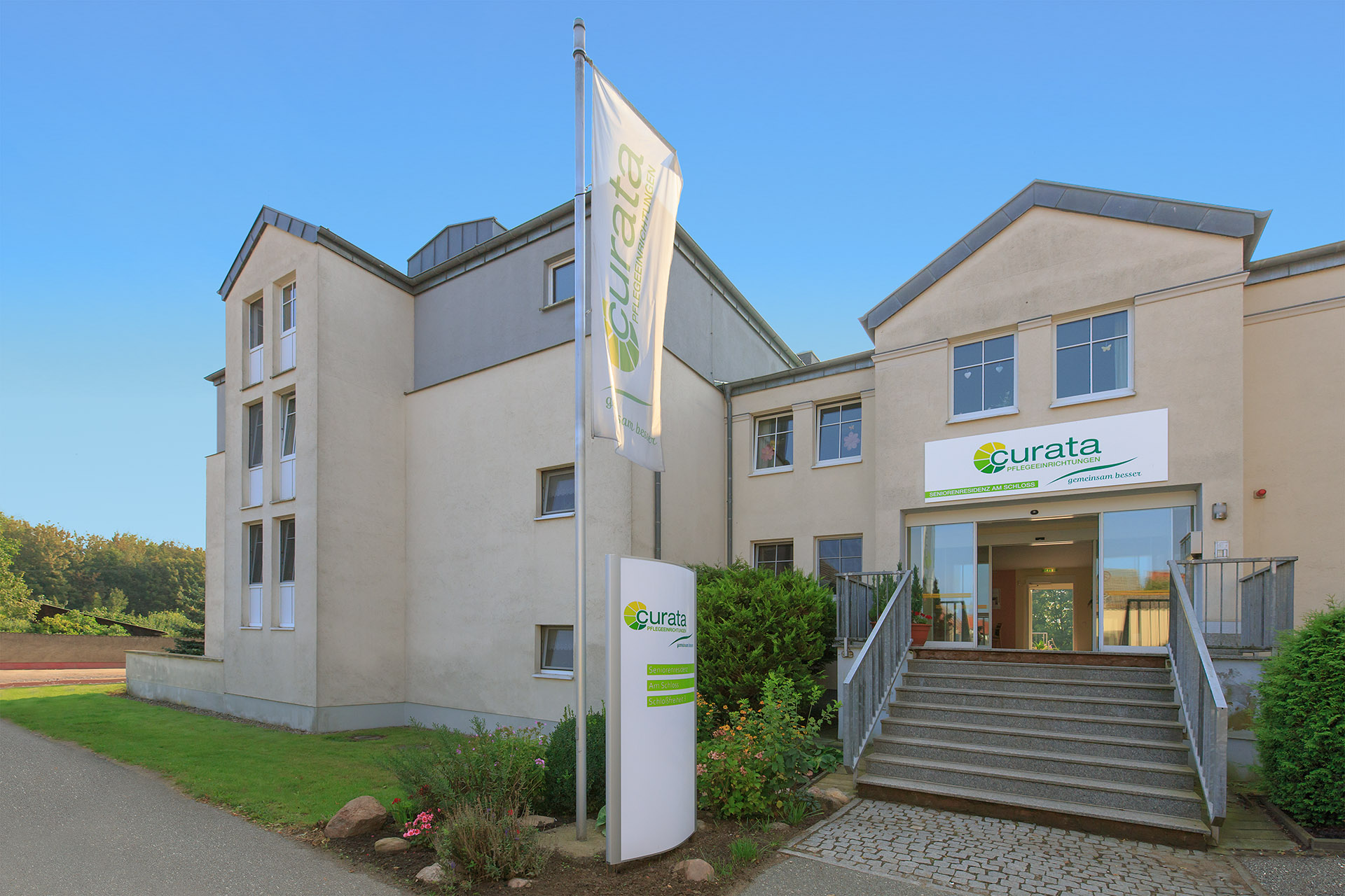 CURATA Seniorenresidenz Am Schloss, Schloßfreiheit 3 in Neustadt-Glewe