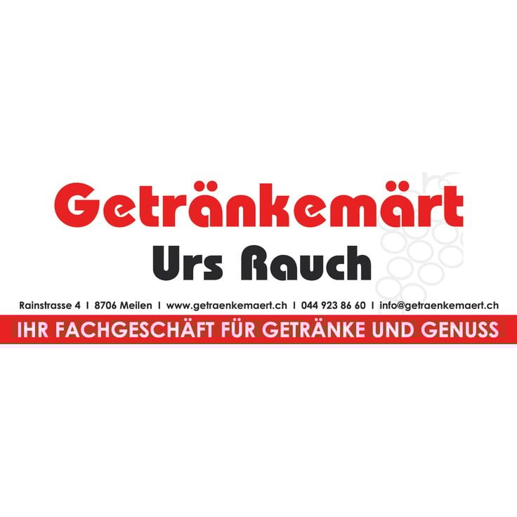 Getränkemärt Urs Rauch AG Logo