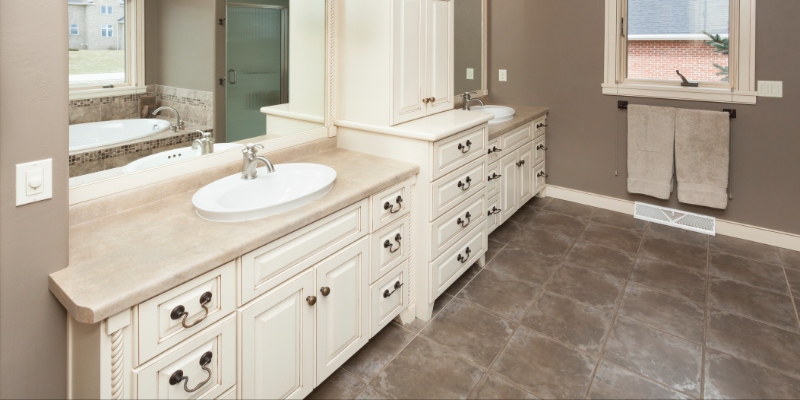 Bring style and function together with the right cabinetry for your bathroom.