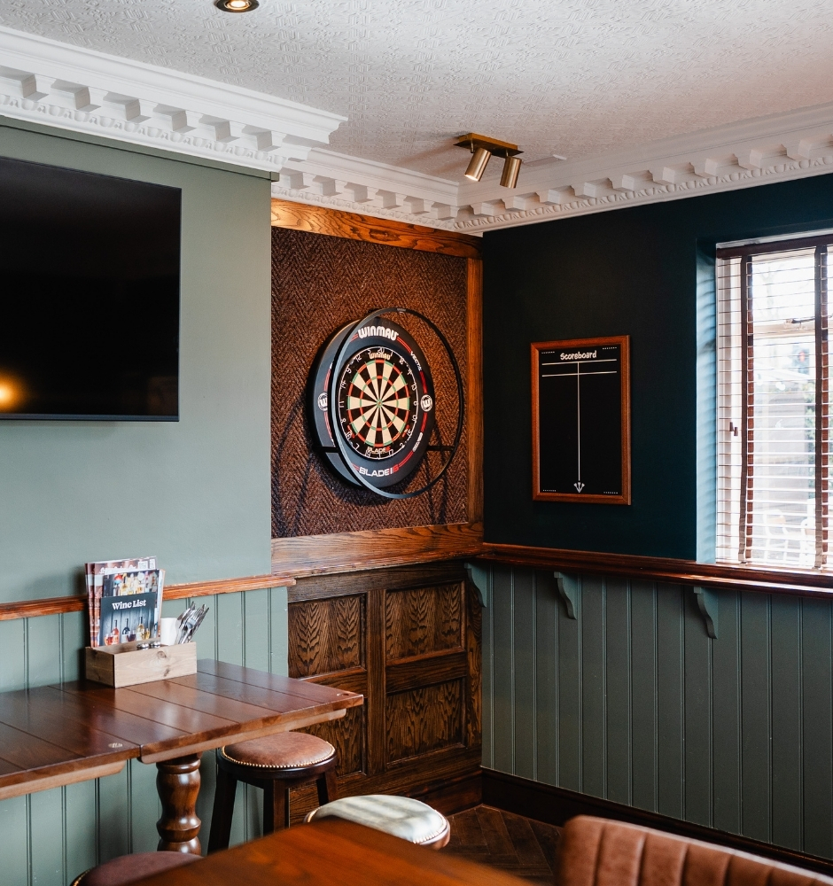The Hadcroft, Lye - darts area