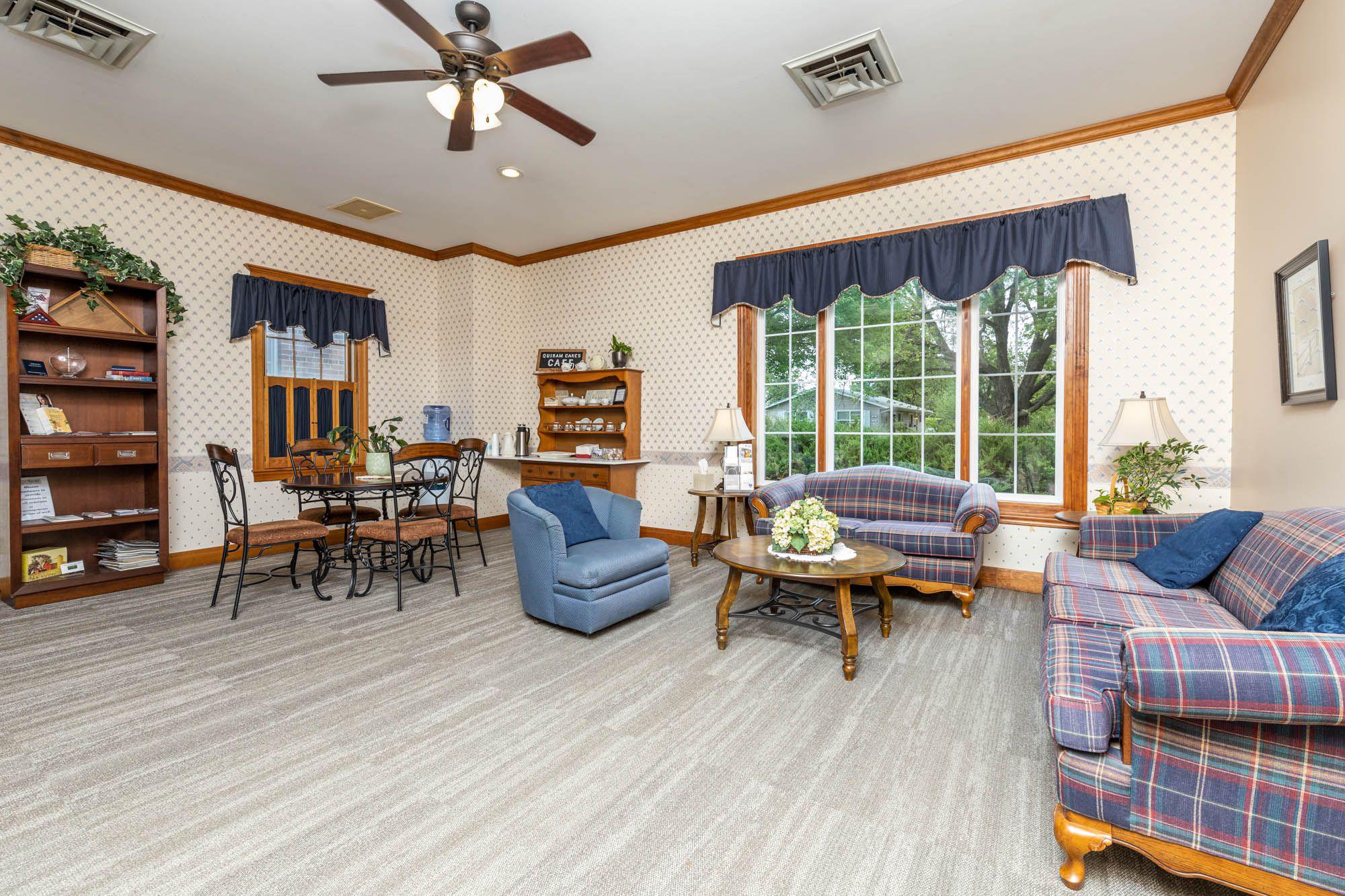 Lounge at Olson Funeral & Cremation Services Ltd., Quiram Sycamore Chapel
1245 Somonauk Street
Sycamore, IL 60178