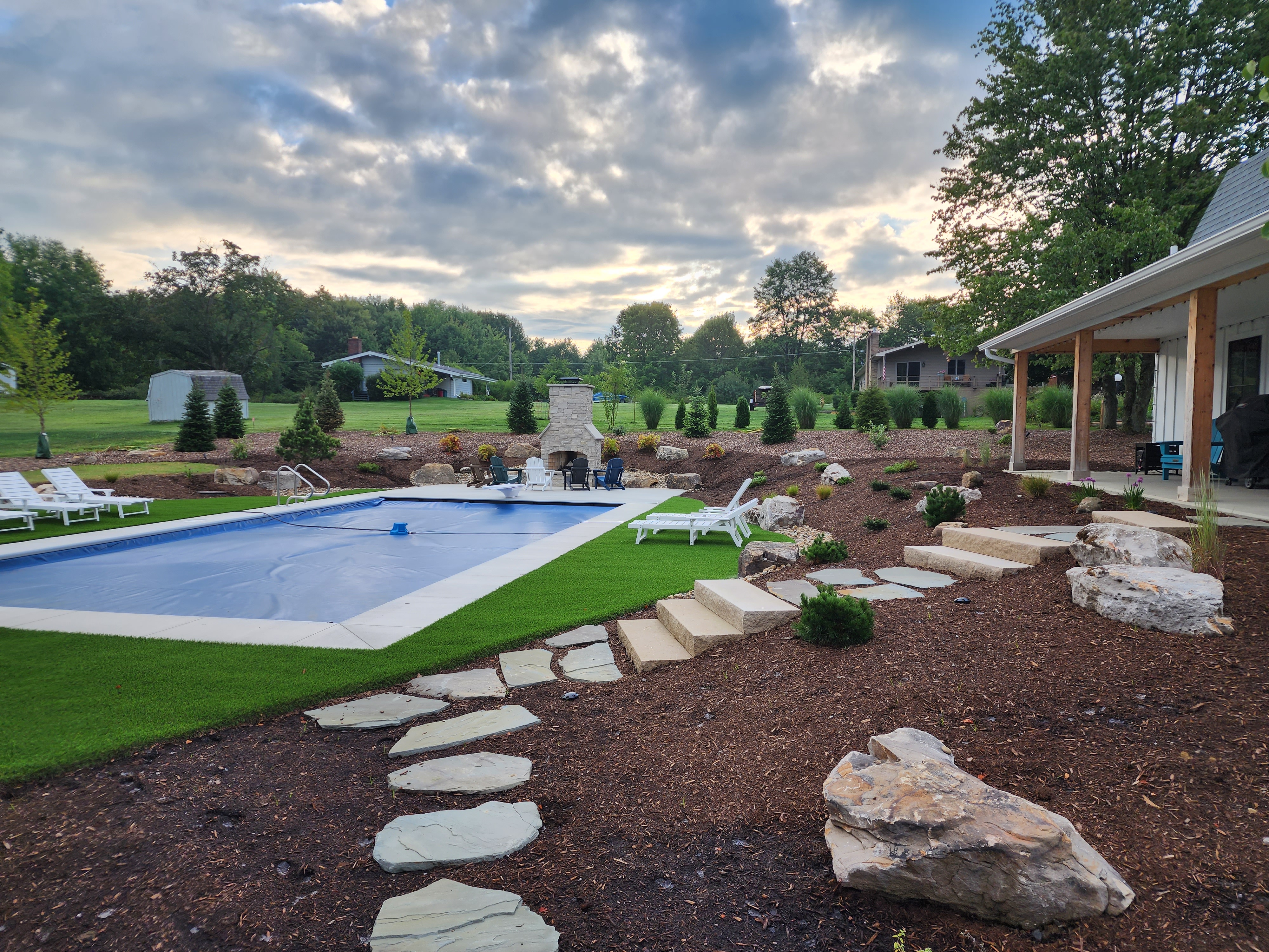 Custom inground in Mercer, PA