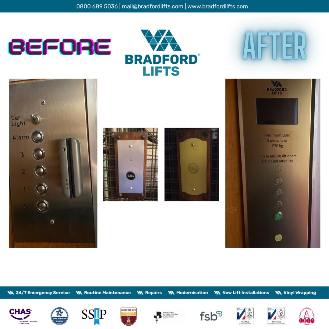 Bradford Lifts Ltd Shipley 08006 895036