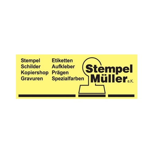 Stempel Müller e.K. in Schweinfurt - Logo