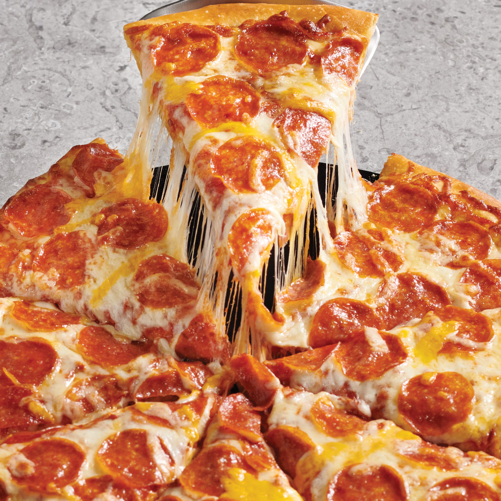 Cheesy Pepperoni Pizza Papa Murphy's | Take 'N' Bake Pizza Austin (512)335-0770