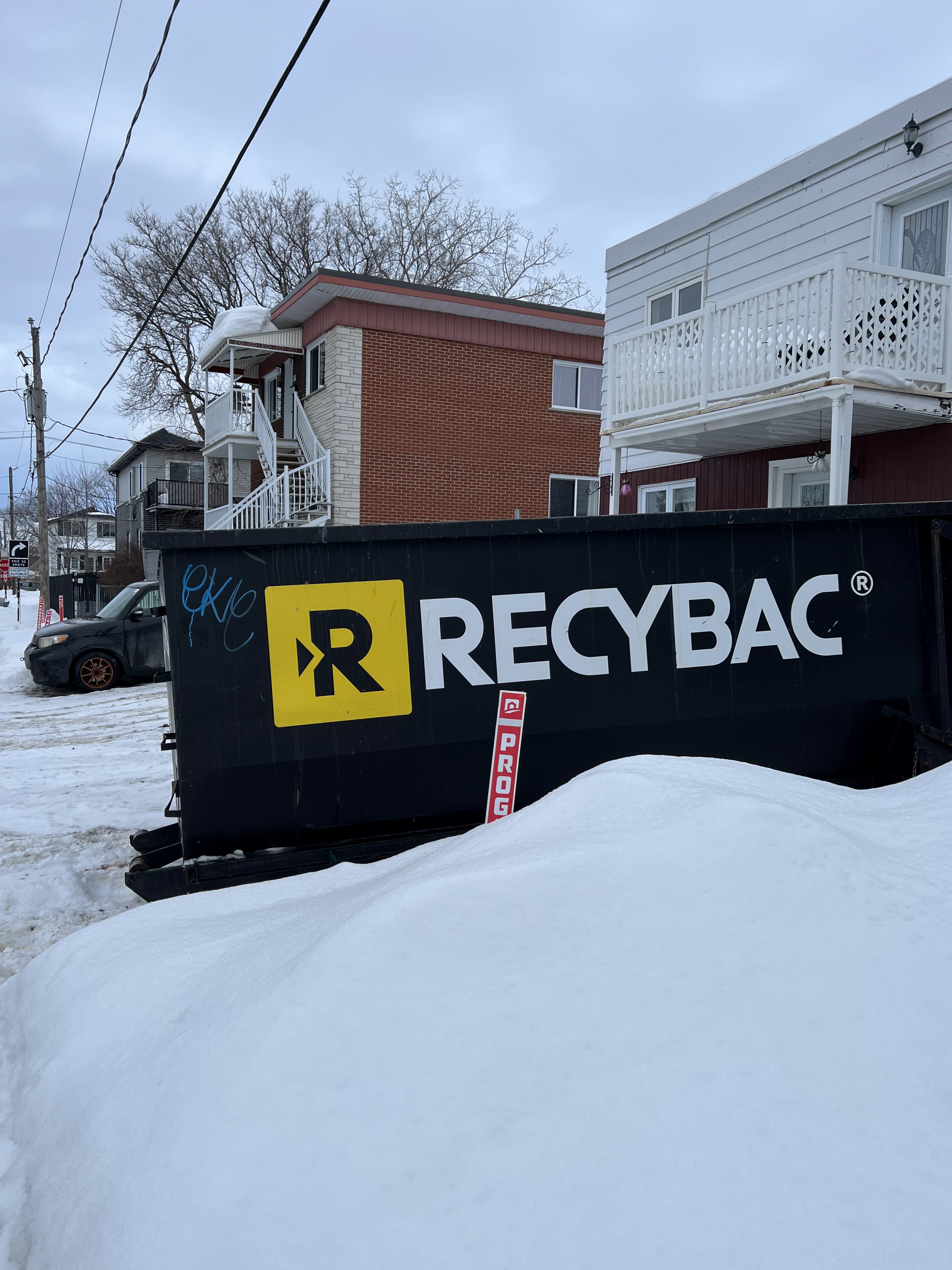 Images Location de conteneur RECYBAC Longueuil