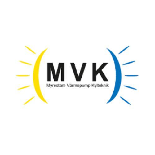 Myrestam Värmepump Kylteknik/MVK Logo