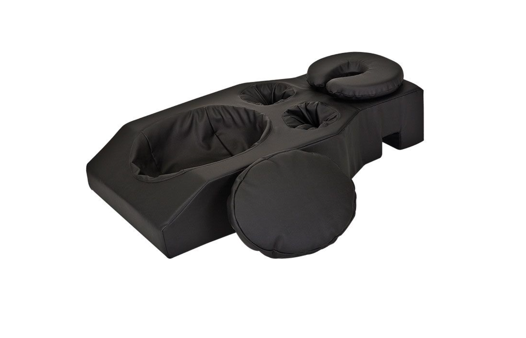 Specialized prenatal massage support pillow used at Deep Relief in Nokomis, near Venice, Florida. Our pregnancy massage sessions incorporate supportive positioning and customized therapeutic techniques to help expectant mothers relax, ease pregnancy-related muscle tension, and enjoy a comfortable prenatal massage experience.