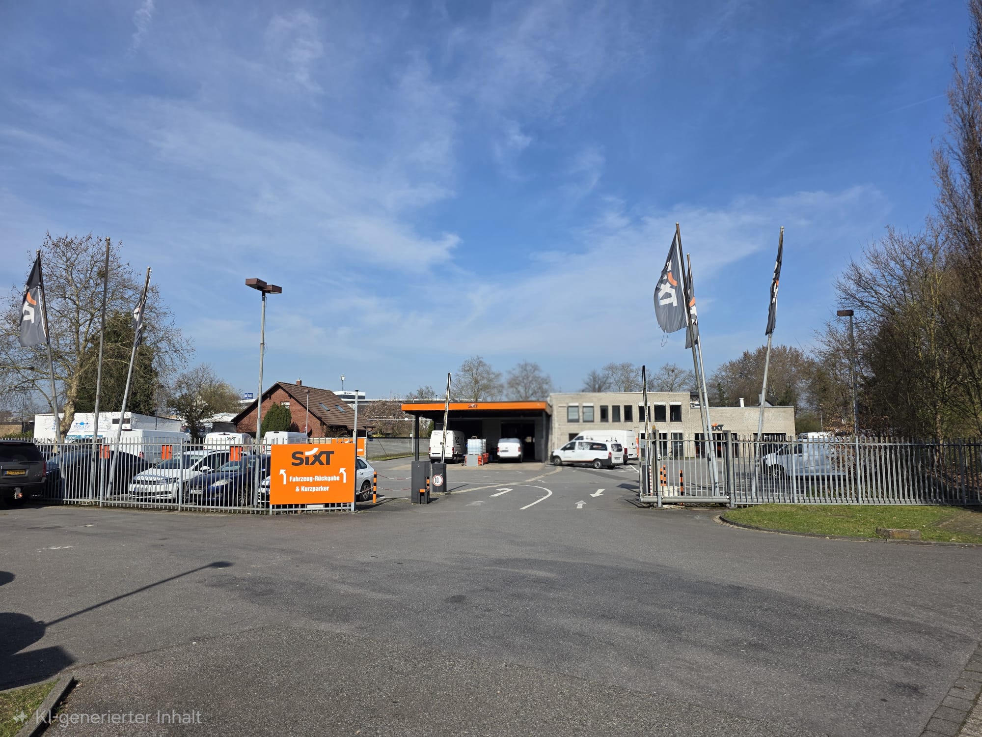 SIXT Truck Center Düsseldorf, Tilde-Klose-Weg 2-4 in Düsseldorf