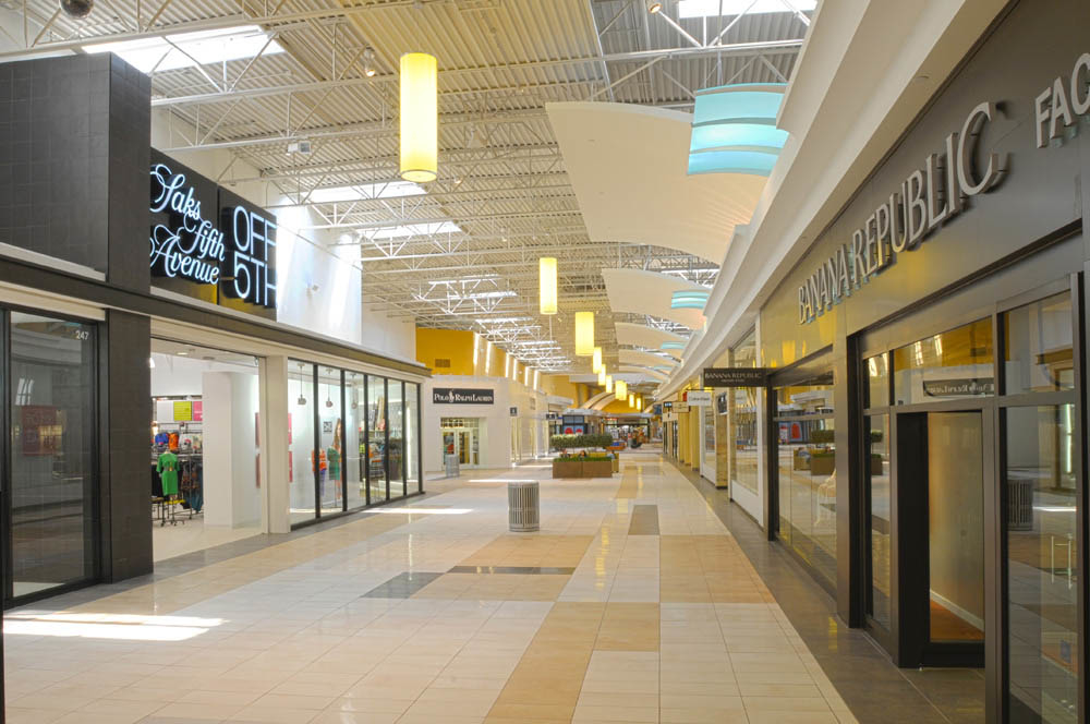 Entrance of the Opry Mills Mall, Nashville, Tennessee. Editorial