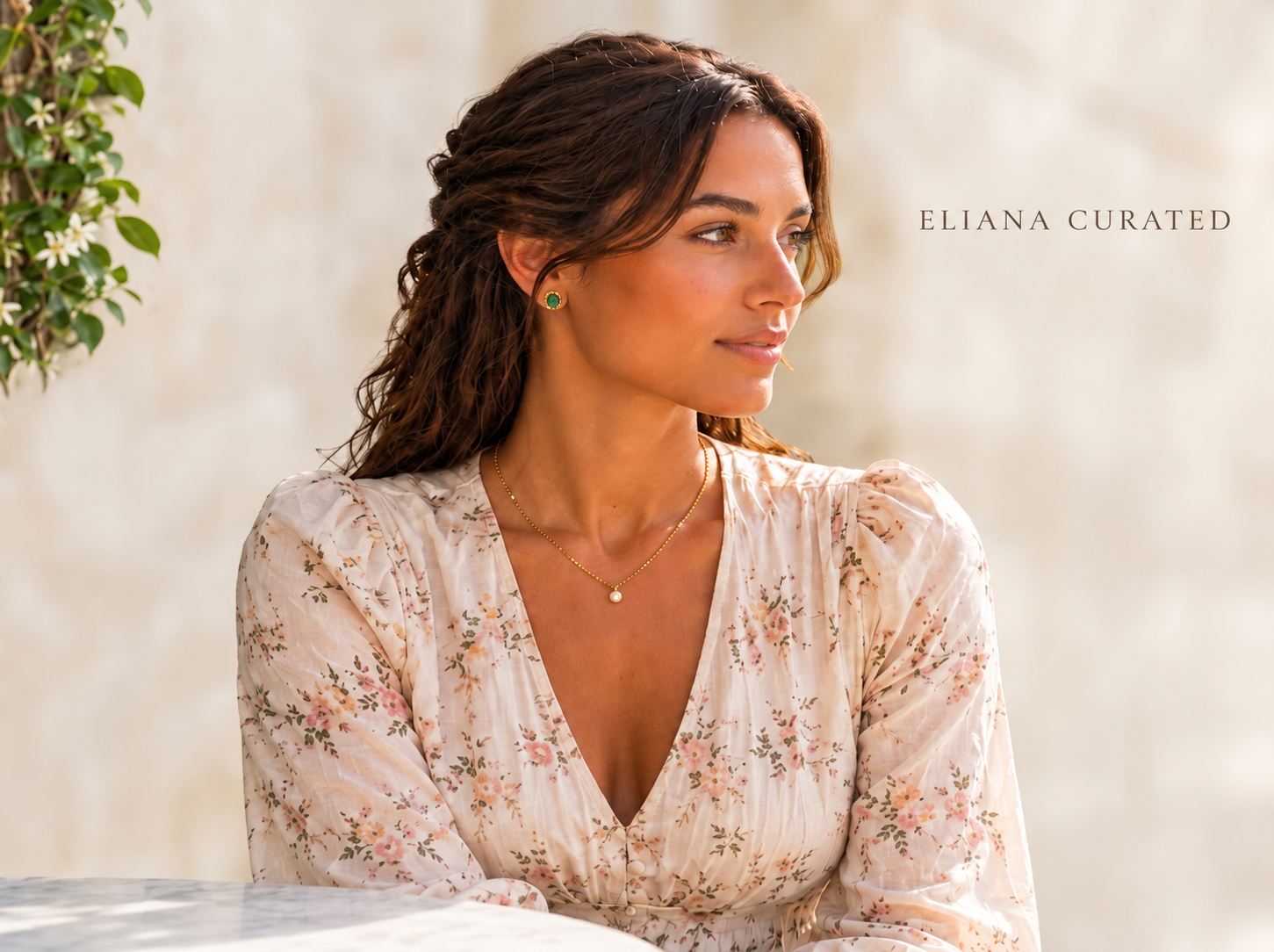 Discover textured jewelry styling at Eliana Curated in Alexandria, VA. Mix metals, delicate chains,  