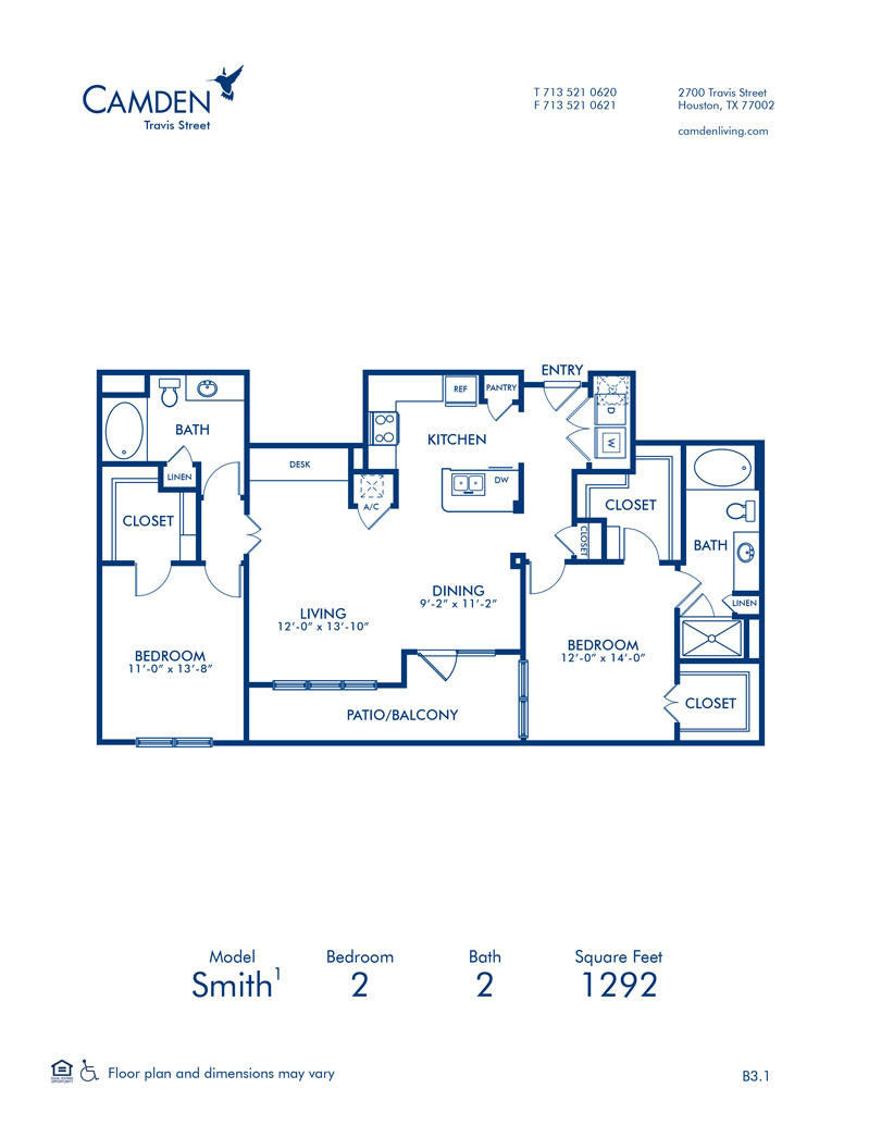 Camden Travis Street Apartments Photo