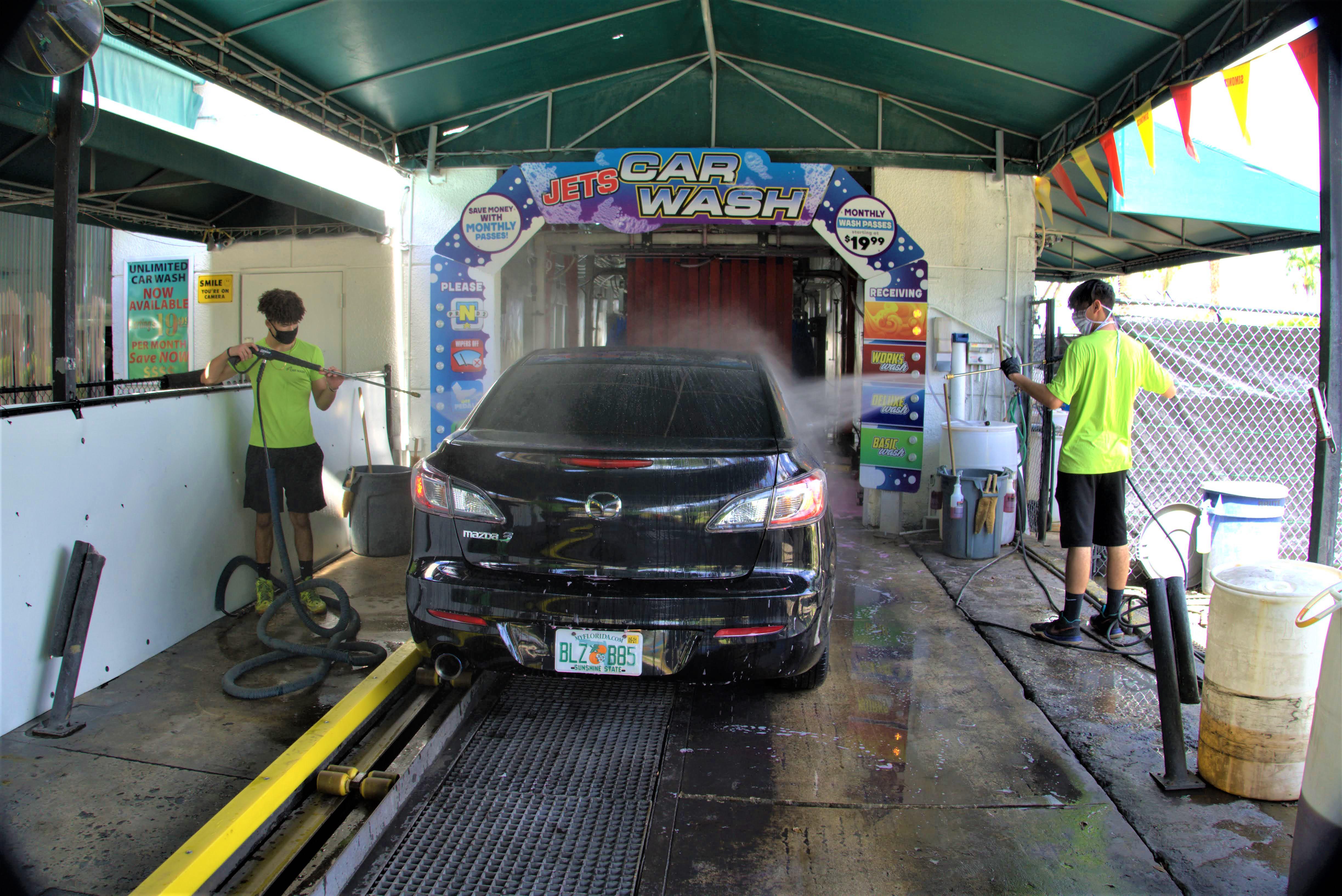 Jets Car Wash Photo