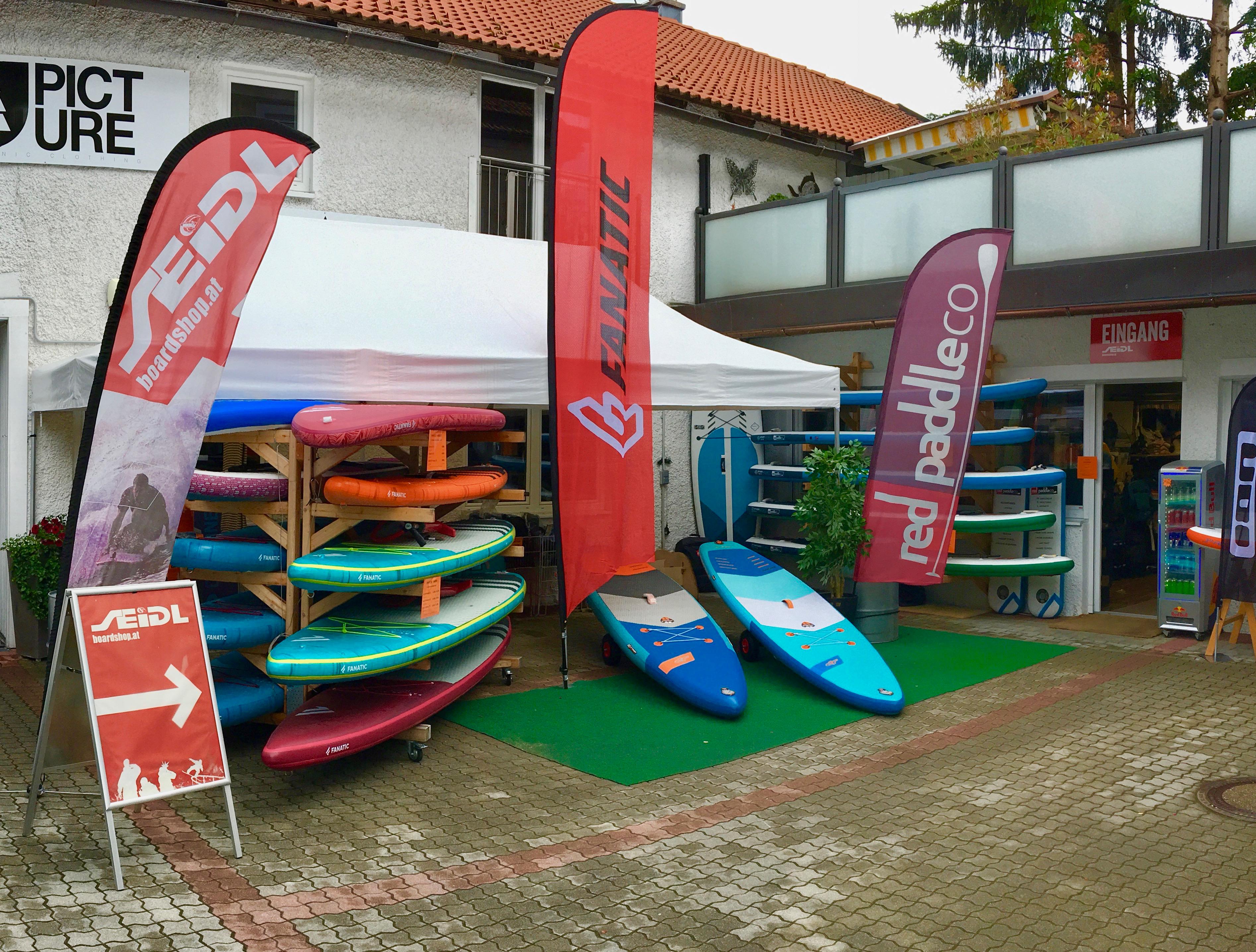 Bilder Seidl Boardshop & Fashion | SUP Boards StandUp Paddle | Surfshop | Wingfoilen | Surfboard | Windsurfen | Kitesurfen