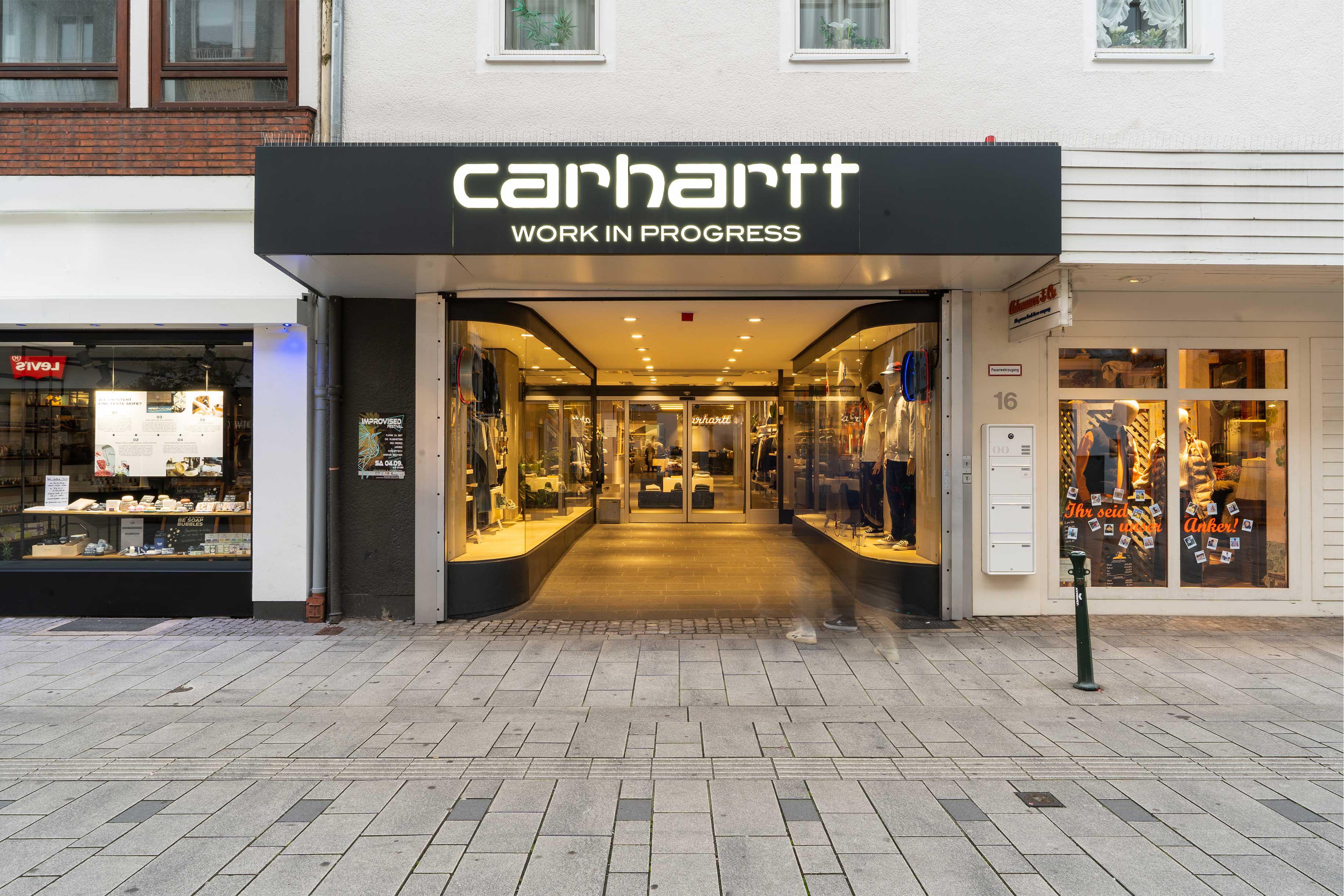 Carhartt WIP Store Düsseldorf, Mittelstrasse 16 in Duesseldorf