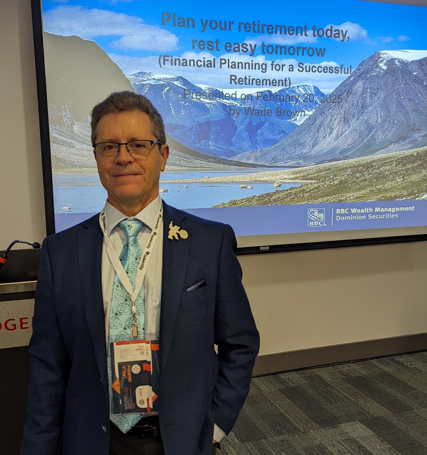 Ottawa, February 19th, Retirement Planning Presentation at the Aqsarniit Trade Show & Conference.jpg