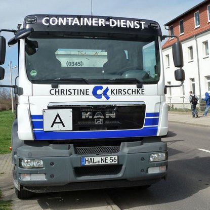 Container-Dienst Christine Kirschke, Delitzscher Str. 121 in Halle (Saale)