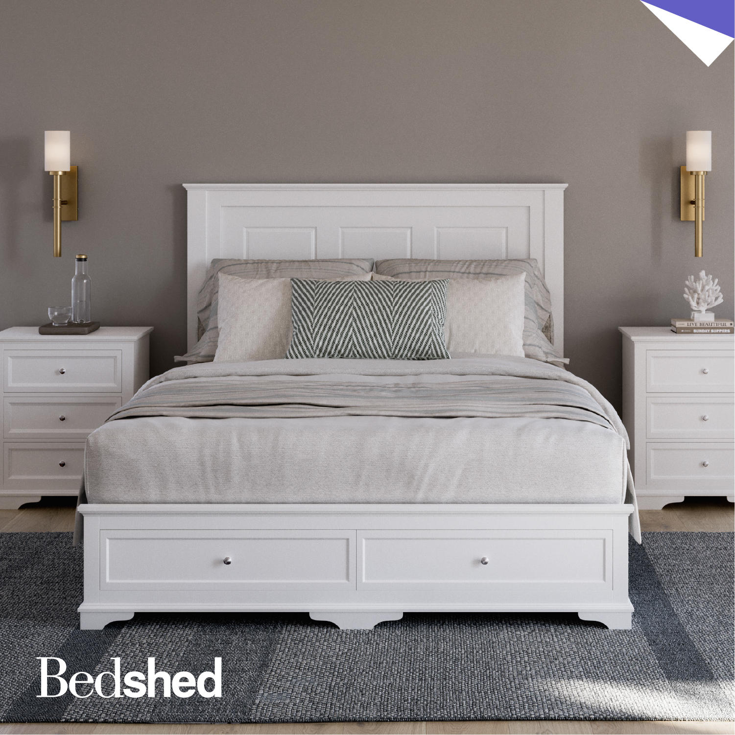 Cornwall Bed Frame Bedshed Busselton Busselton (08) 9752 4299