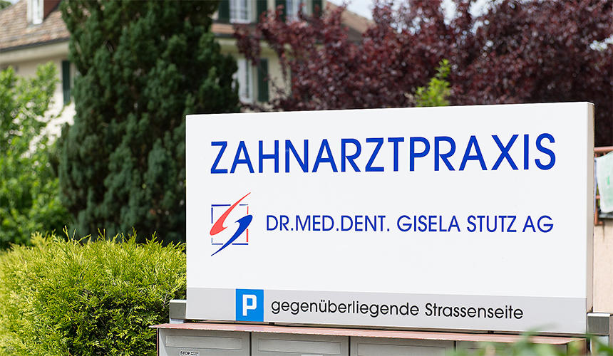 Dr. med. dent. Gisela Stutz AG, Schwyzerstrasse 5 in Richterswil