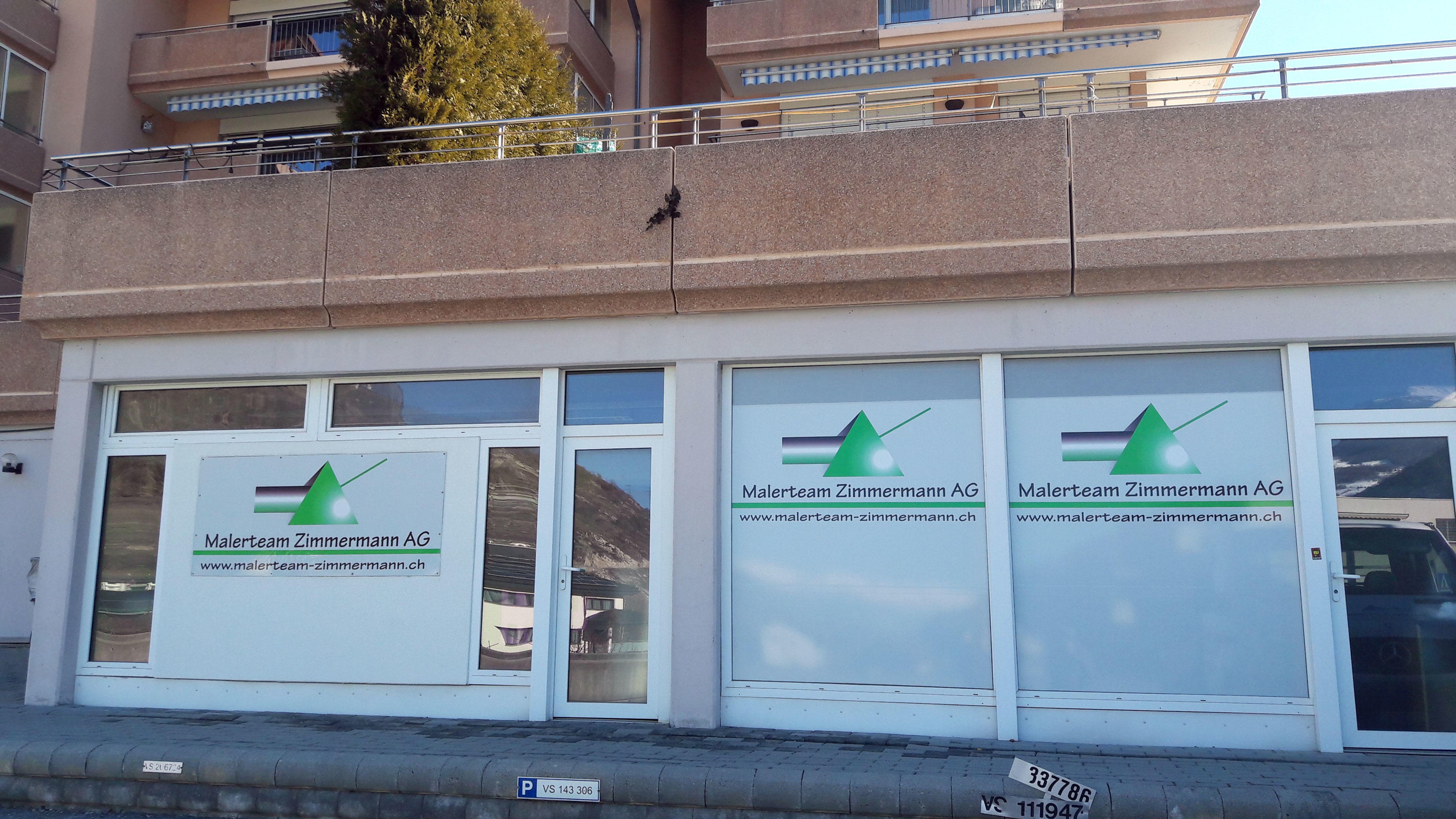 Malerteam Zimmermann AG, Hauptstrasse 16b in Baltschieder