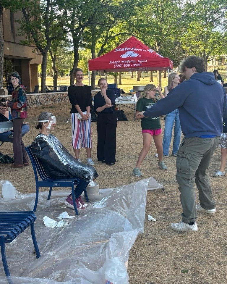 Fun times with the ASL Club at the University of Northern Colorado, where community connection, student engagement, and lighthearted moments came together.
