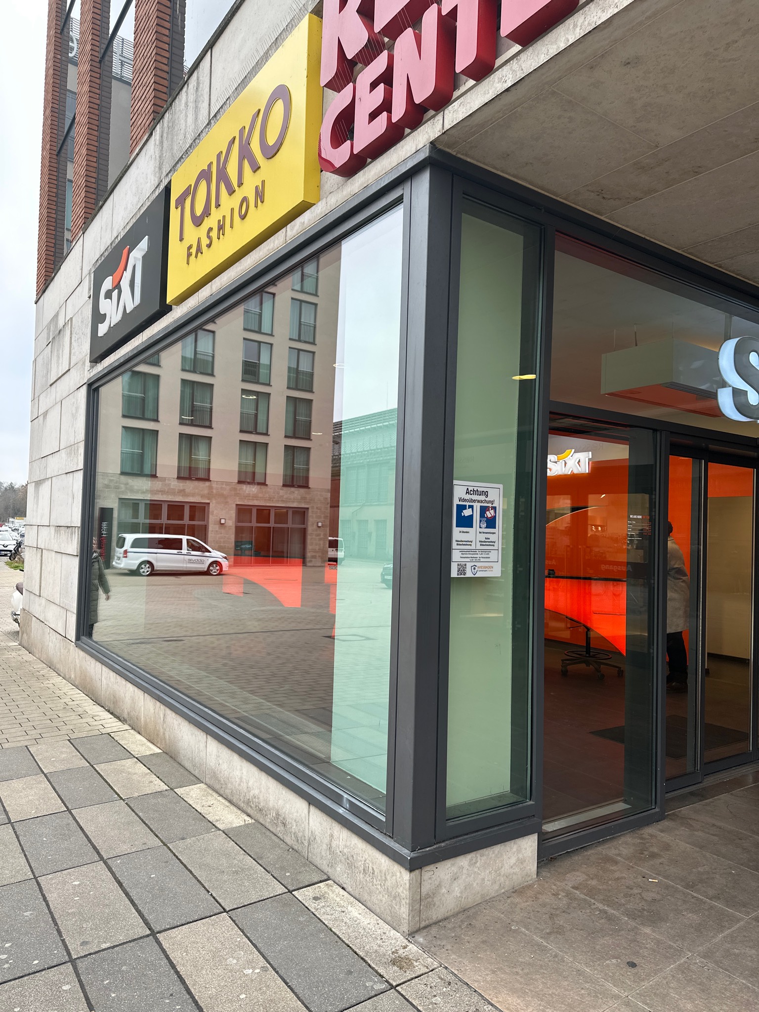 SIXT Autovermietung Mainz City-Port, Binger Str.19/Parkh. HBF in Mainz