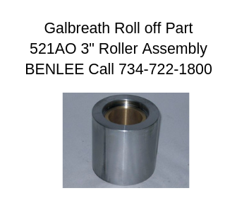 Galbreath 521AO 3" roller at BENLEE