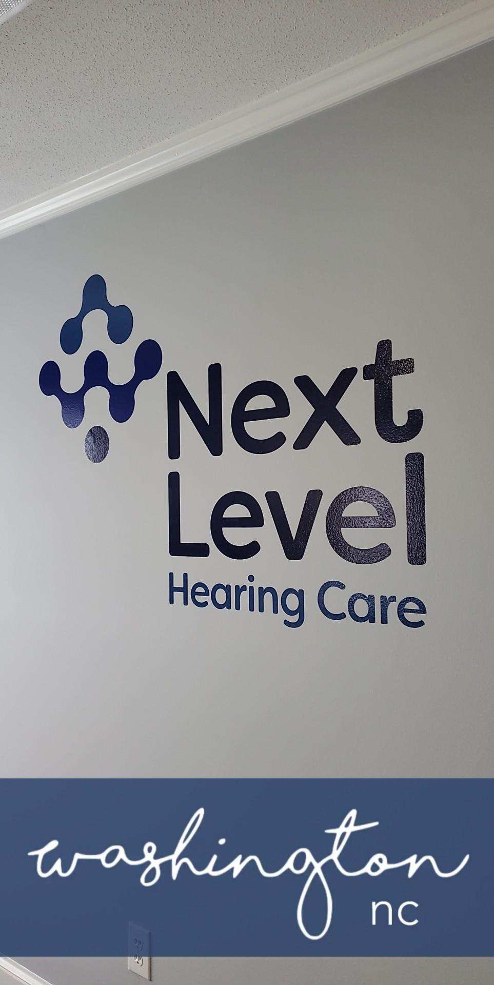 Next Level Hearing - Washington, NC signage