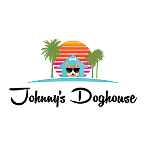 Johnny's Doghouse Pet Grooming & Boarding Logo