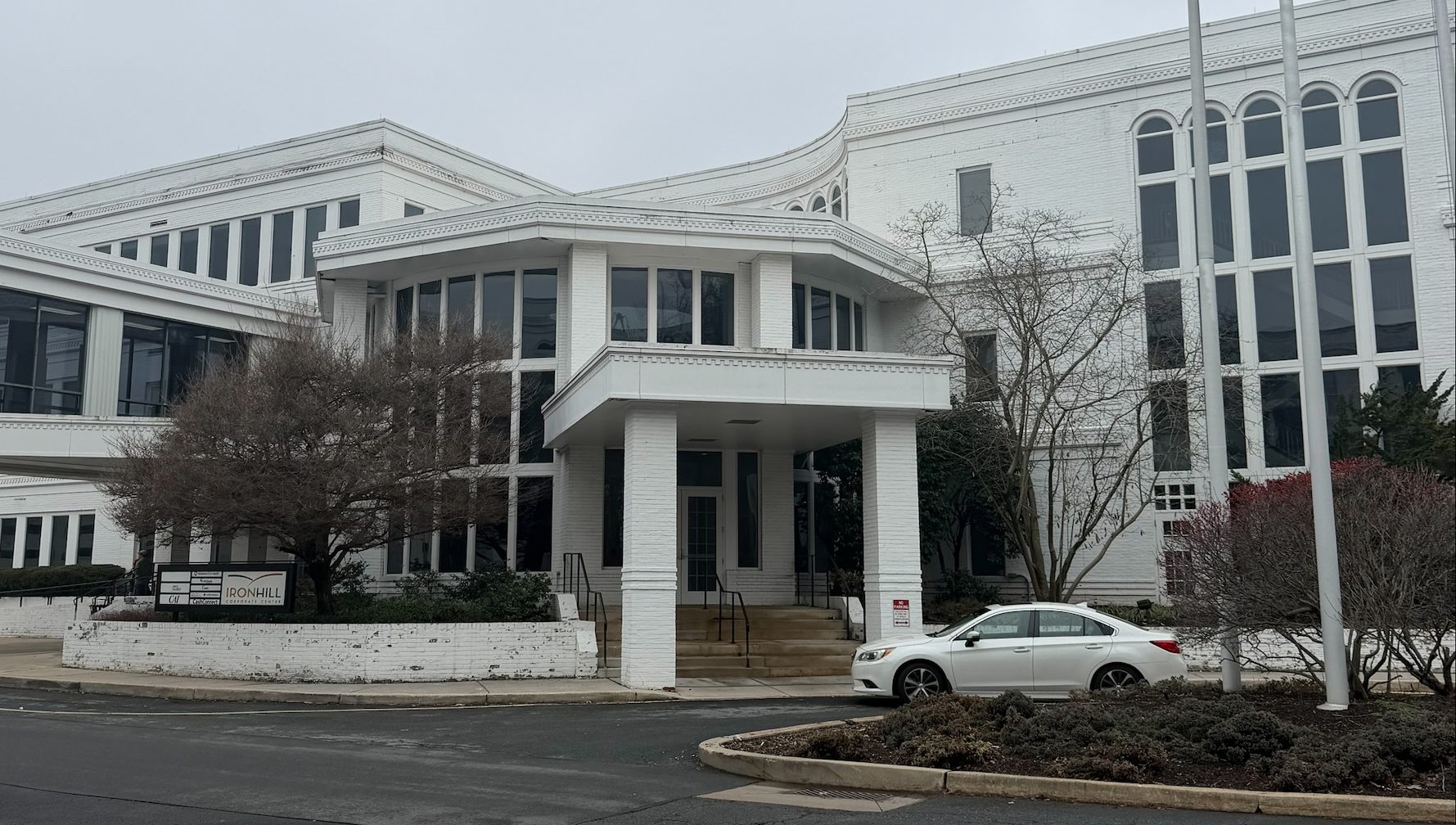 Exterior of the building.