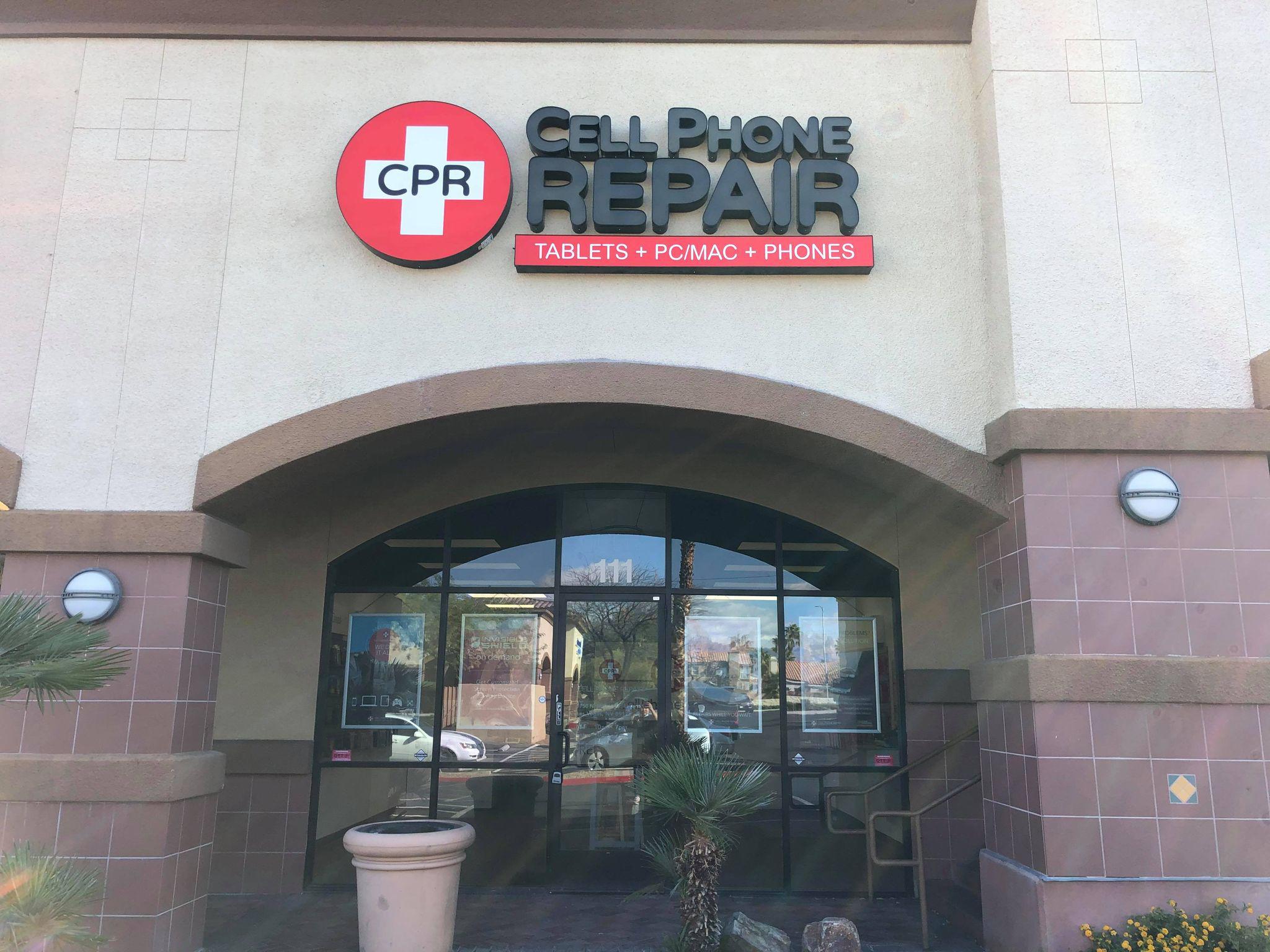 Storefront image of CPR Cell Phone Repair Las Vegas Summerlin NV