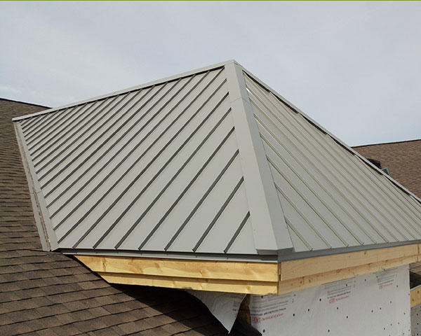 Standing Seam Steel Roofing is one of three options of metal roofing. Call us today to see if this is the right option for you.