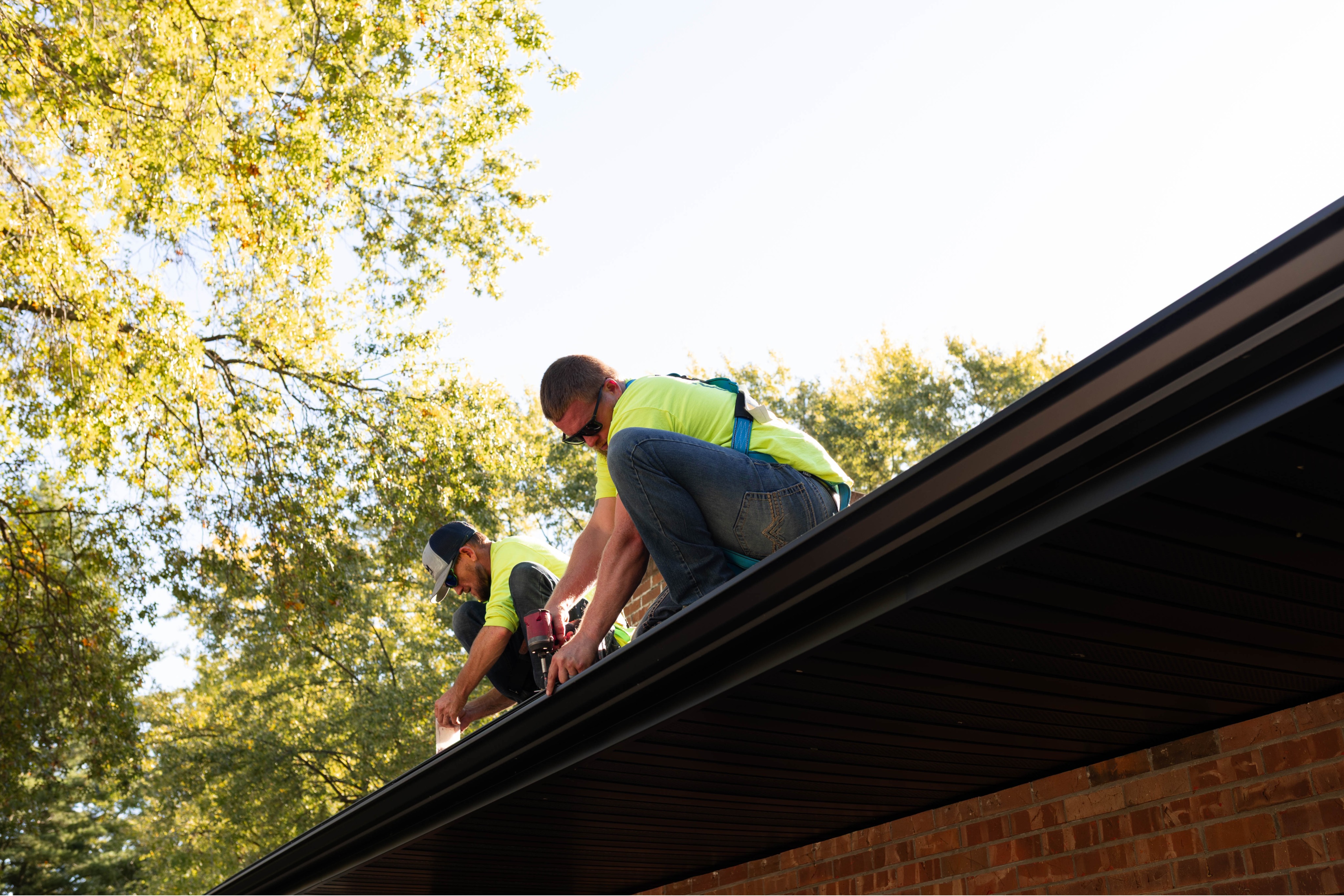 Gutter guard install