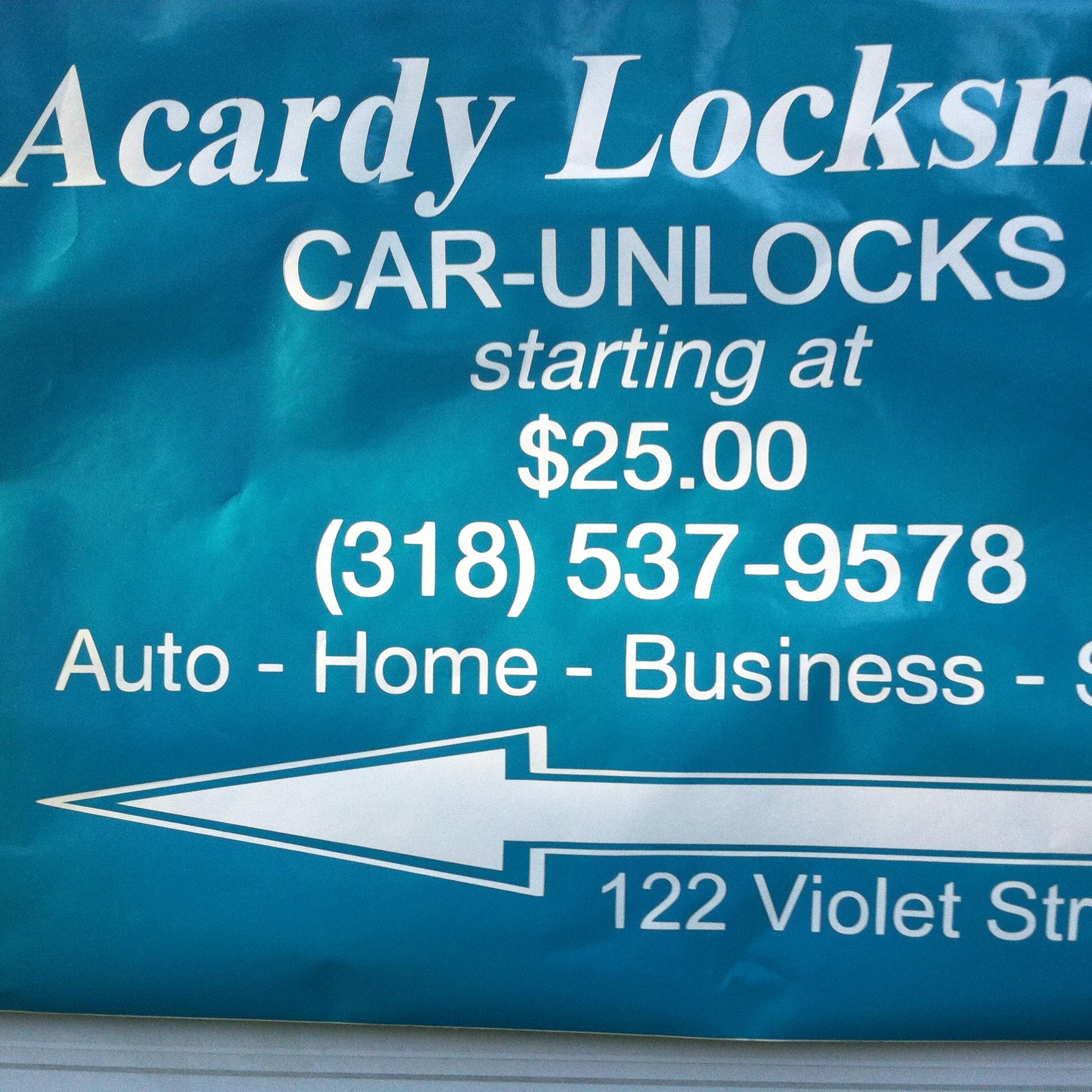 Acardy Locksmith - West Monroe, LA - (318)537-9578 | ShowMeLocal.com