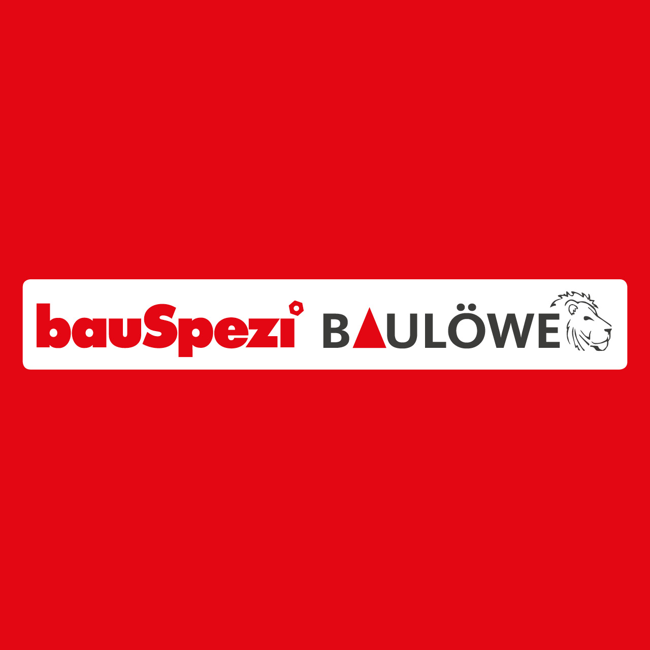 Baulöwe bauSpezi Baumarkt Burgdorf Logo