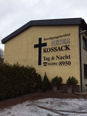 Bild 1 Peter Kossack Beerdigungsinstitut in Dessau-Roßlau