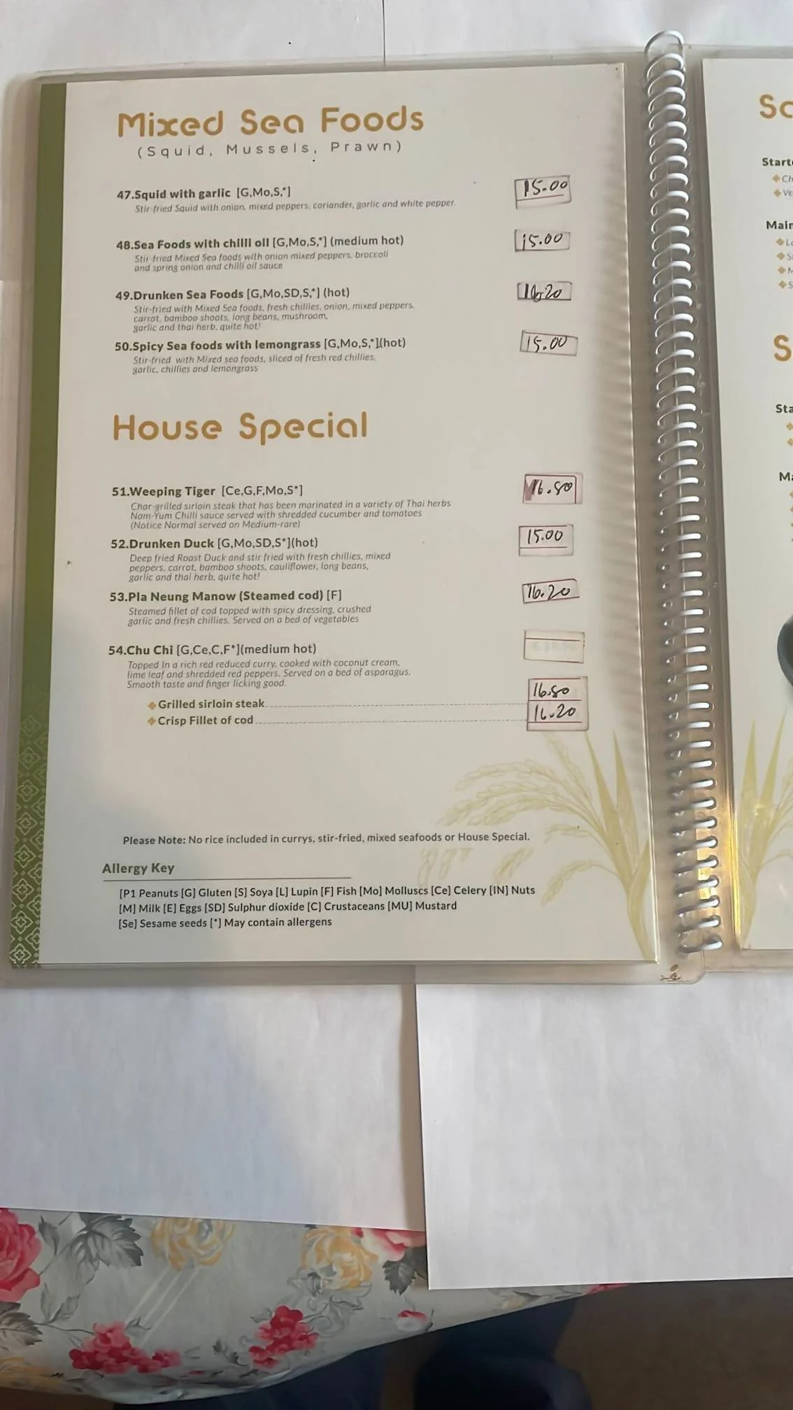 Images Thai Kitchen Saijai in the Wickham Arms Pub