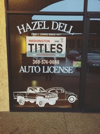 Images Hazel Dell Auto License