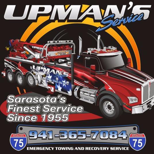 Upman's Towing Service - Sarasota, FL 34237 - (941)365-7084 | ShowMeLocal.com